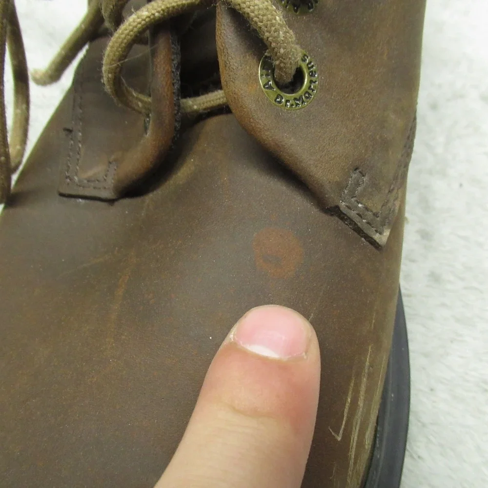 Dr. Martens Kent Unisex M9 W10 Oxford Shoes Brown Leather Lace Up Lug‎ Sole